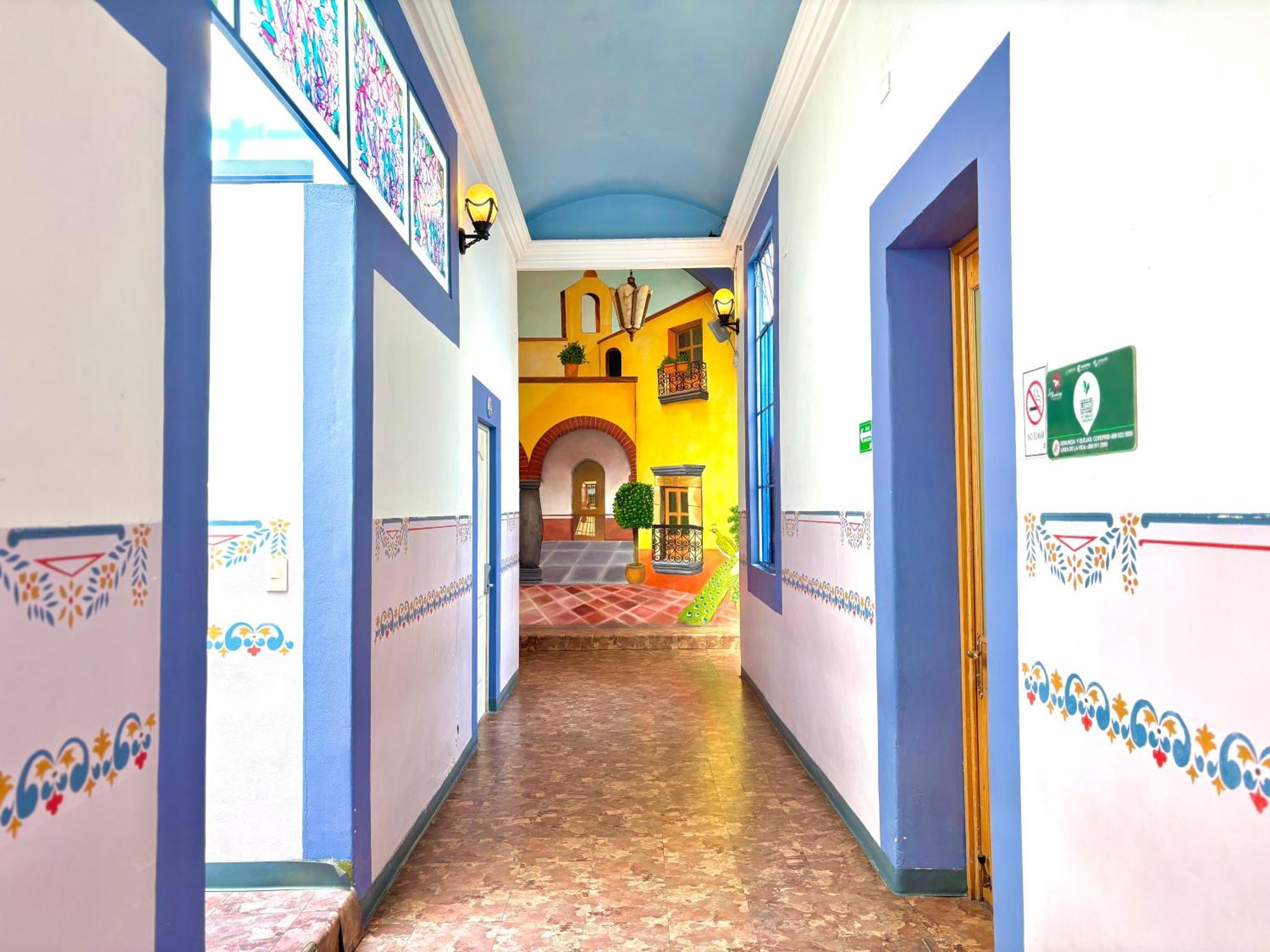 Hotel La Alhondiga Puebla Eksteriør billede