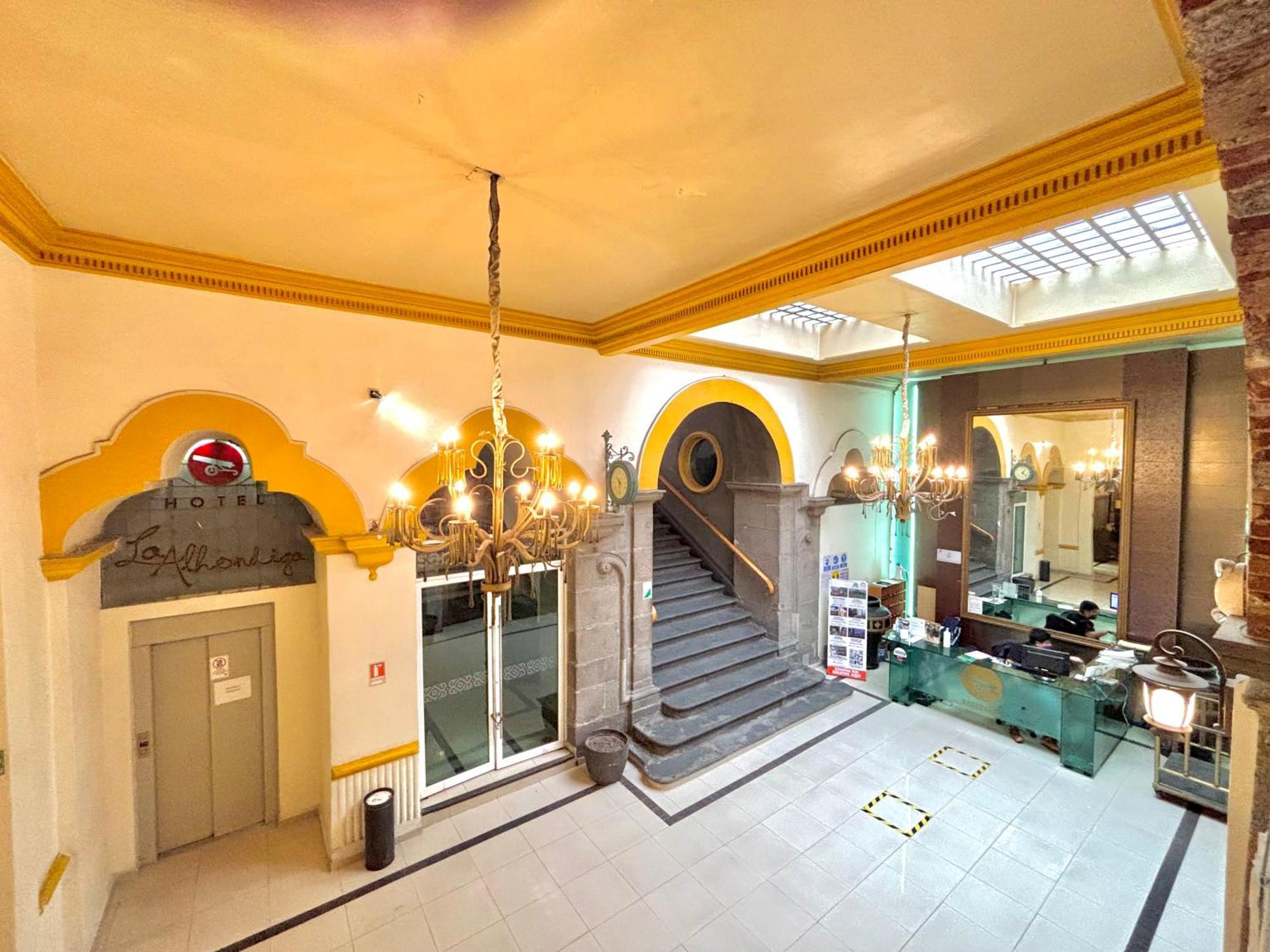 Hotel La Alhondiga Puebla Eksteriør billede