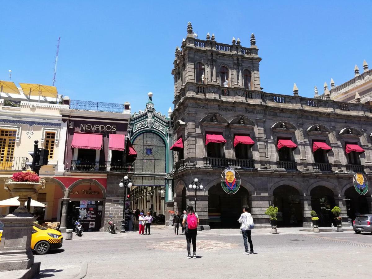 Hotel La Alhondiga Puebla Eksteriør billede
